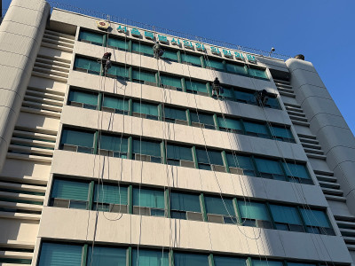 인천시 동구 건물 외벽 청소